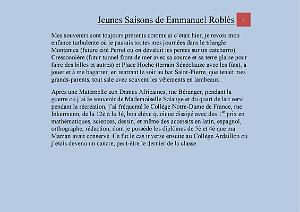JEUNES SAISONS DE EMMANUEL ROBLES (2)